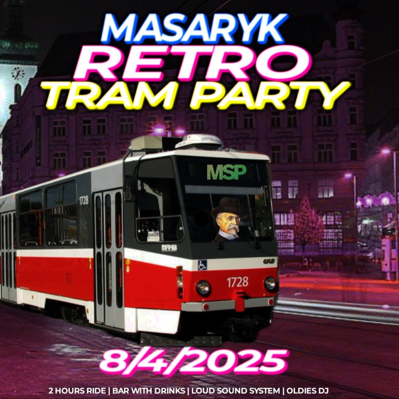 MASARYK RETRO TRAM PARTY 🚊