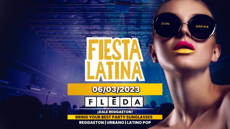 FIESTA LATINA CON GAFAS