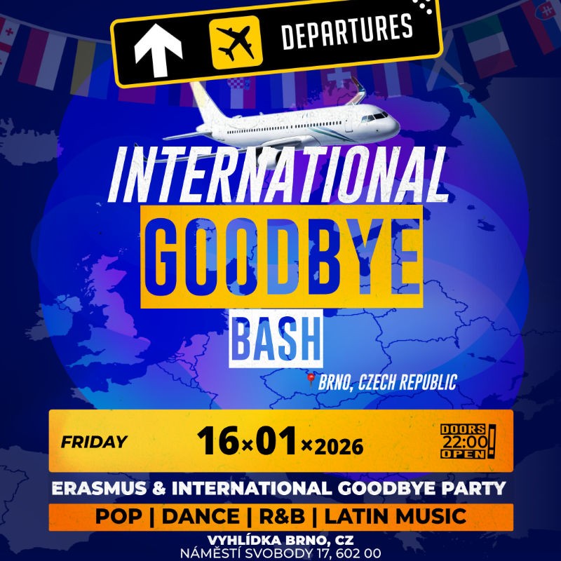 INTERNATIONAL GOODBYE BASH 🌍🛫