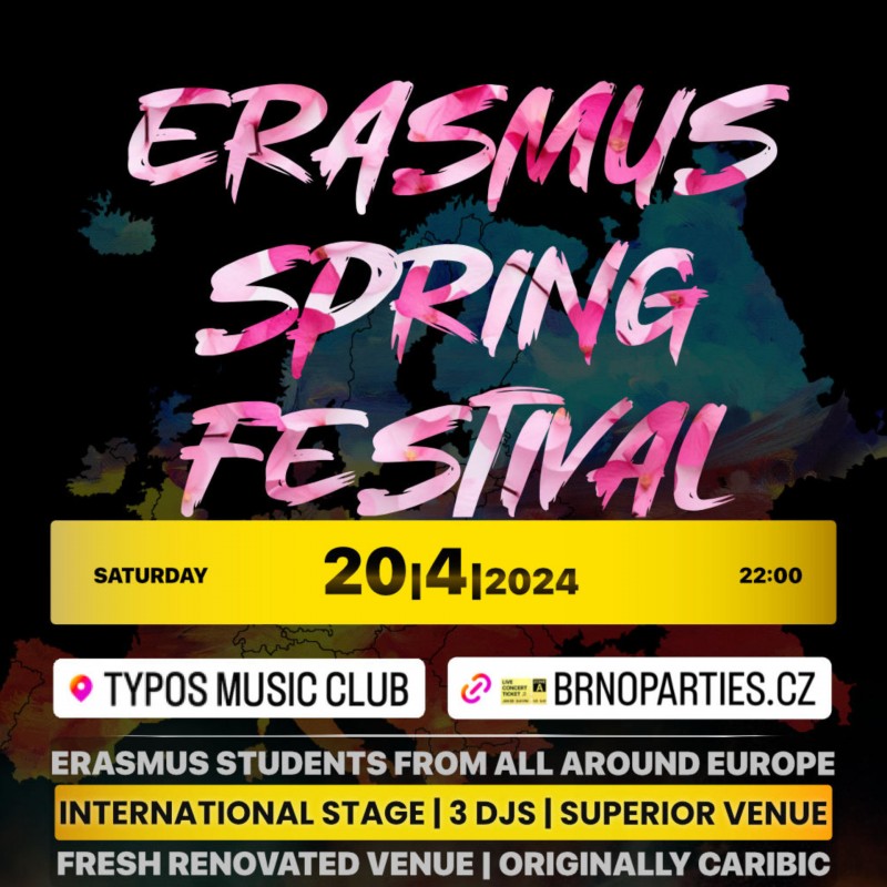 ERASMUS SPRING FESTIVAL 🌸 BRNO, CZECHIA 🇨🇿